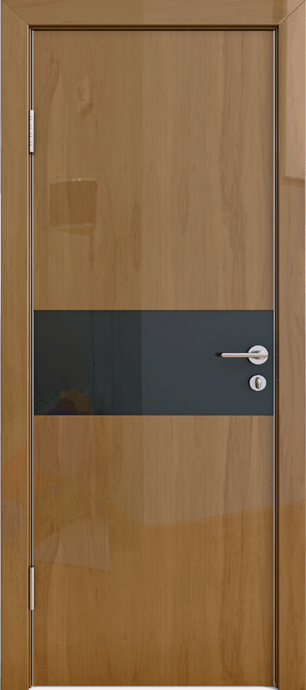 Межкомнатная дверь ДГ-501, анегри темный глянец