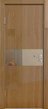 Межкомнатная дверь ДГ-501, анегри темный глянец