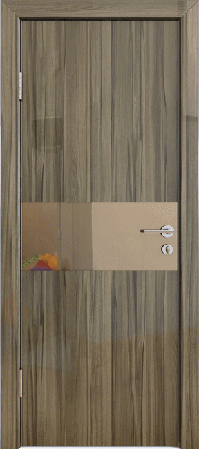 Фото -   Межкомнатная дверь ДГ-501, сосна глянец   | фото в интерьере