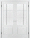 Фото -   Межкомнатная дверь "Доррен", по, белый   | фото в интерьере