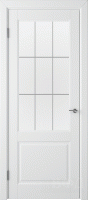 Фото -   Межкомнатная дверь "Доррен", по, белый   | фото в интерьере