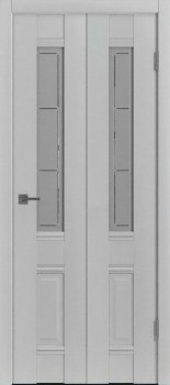 Складная дверь "EC 2", по, Эмалекс серый (Steel)