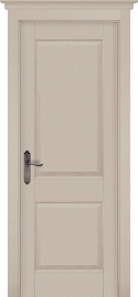 Фото -   Межкомнатная дверь "Элегия", пг, эмаль крем   | фото в интерьере