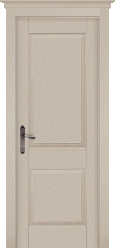 Межкомнатная дверь "Элегия", пг, эмаль крем