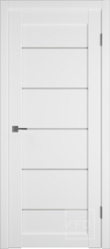 Межкомнатная дверь "E27", по, Эмалекс белый (Ice)