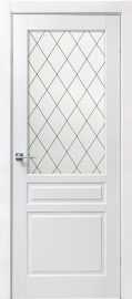 Фото -   Межкомнатная дверь "Феникс 3Ф", по, белый   | фото в интерьере