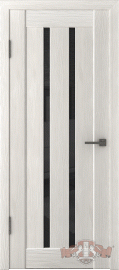 Фото -   Межкомнатная дверь "Line 2", по, беленый дуб   | фото в интерьере