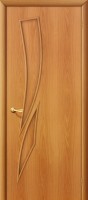 Фото -   Межкомнатная дверь "Стрелиция", пг, миланский орех   | фото в интерьере