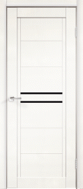 Фото -   Межкомнатная дверь "NEXT 2", по, Эмалит белый   | фото в интерьере