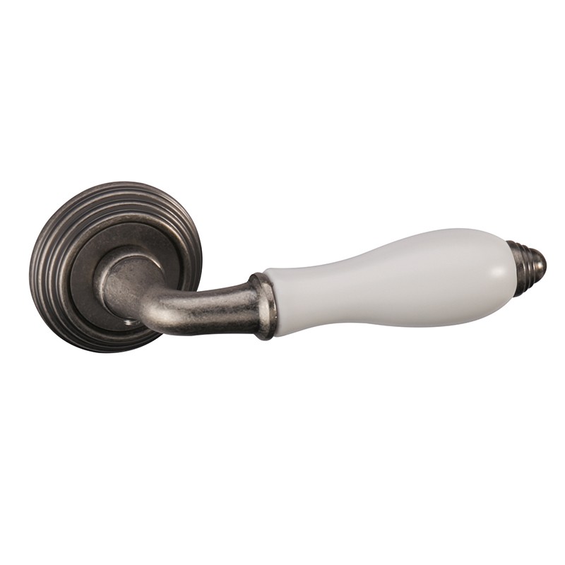 Ручка ADDEN BAU, PORCELLANA V214 AGED SILVER