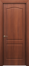 Фото -   Межкомнатная дверь "ПАЛИТРА 11-4", пг, итальянский орех   | фото в интерьере
