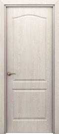 Фото -   Межкомнатная дверь "ПАЛИТРА 11-4", пг, дуб паллада   | фото в интерьере
