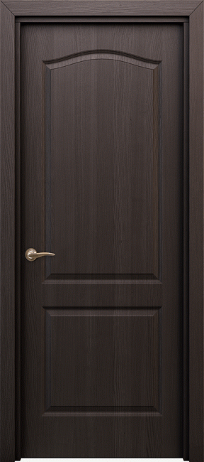 Фото -   Межкомнатная дверь "ПАЛИТРА 11-4", пг, венге   | фото в интерьере