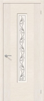 Межкомнатная дверь "Рондо", по, беленый дуб