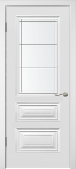 Межкомнатная дверь "СИМПЛ-3", по, белый