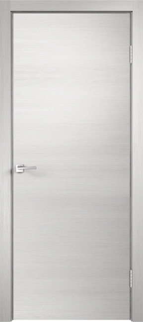 Фото -   Межкомнатная дверь "TECHNO", пг, Дуб Белый поперечный   | фото в интерьере