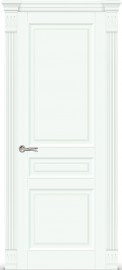 Фото -   Межкомнатная дверь "Венеция 2", пг, белая эмаль   | фото в интерьере