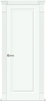Межкомнатная дверь "Венеция", пг, белая эмаль