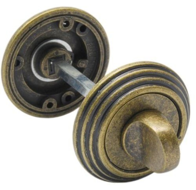 Фиксатор сантехнический ADDEN BAU, WC V003 AGED BRONZE