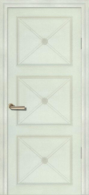 Фото -   Межкомнатная дверь "Адант", пг, оливка   | фото в интерьере