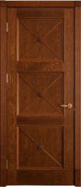 Фото -   Межкомнатная дверь "Адант", пг, дуб натуральный   | фото в интерьере