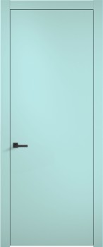 Межкомнатная дверь "Акри", пг, NCS S-1020-B50G (зеленая)