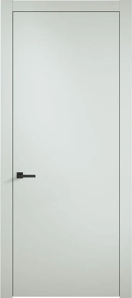 Межкомнатная дверь "Акри", пг, NSC-S-1002-B50R (серая)