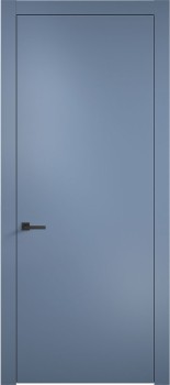 Межкомнатная дверь "Акри", пг, RAL 5014 (синяя)