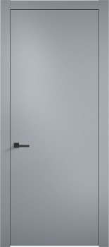Межкомнатная дверь "Акри", пг, RAL 7040 (серая)