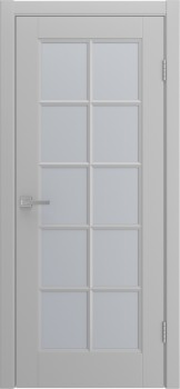 Межкомнатная дверь Amore, по, эмаль светло-серая