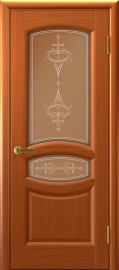 Фото -   Межкомнатная дверь "Анастасия", по, анегри тон 74   | фото в интерьере