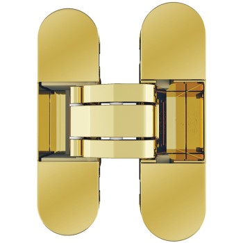 Петля AGB ECLIPSE 2.2 врезная скрытая, золото глянец