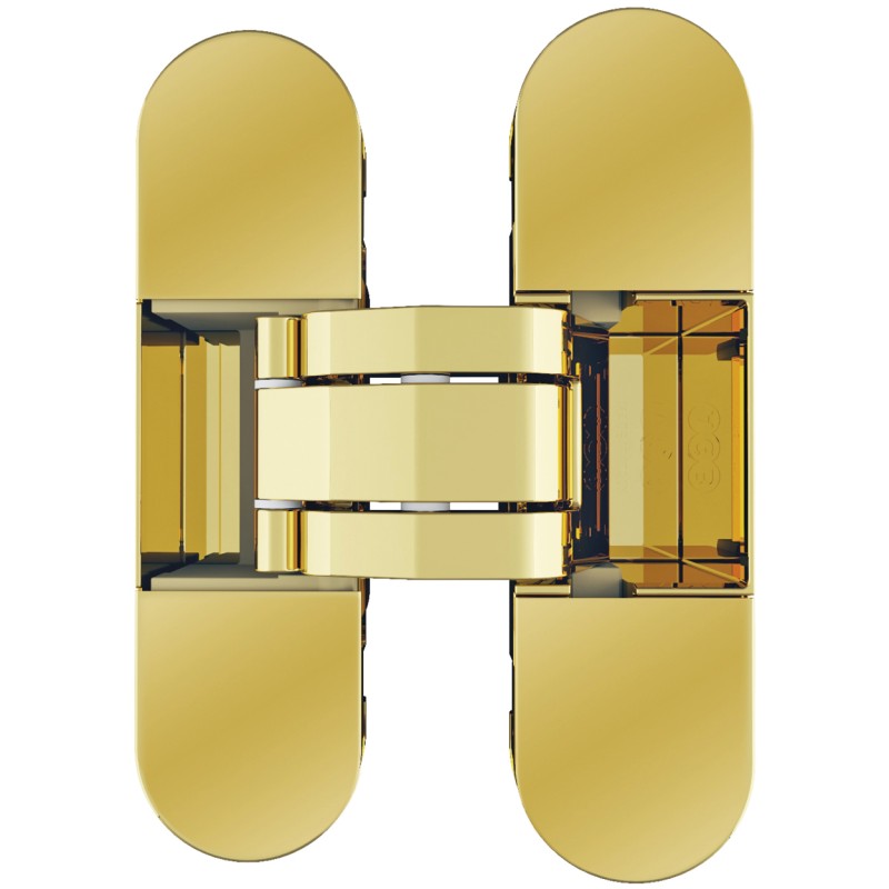 Петля AGB ECLIPSE 2.2 врезная скрытая, золото глянец