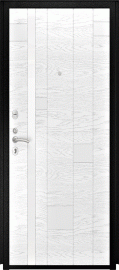 Фото -   Внутренняя панель шпонированная Арт-1, белый ясень, 16 мм   | фото в интерьере
