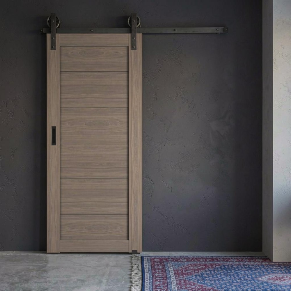 Раздвижная дверь Лофт "Атум PRO Х32", пг, Brun Oak