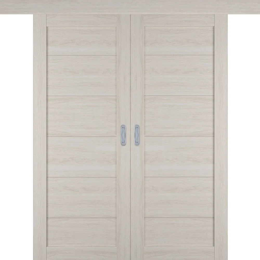 Раздвижная двустворчатая дверь "Атум PRO Х32", пг, Scansom Oak