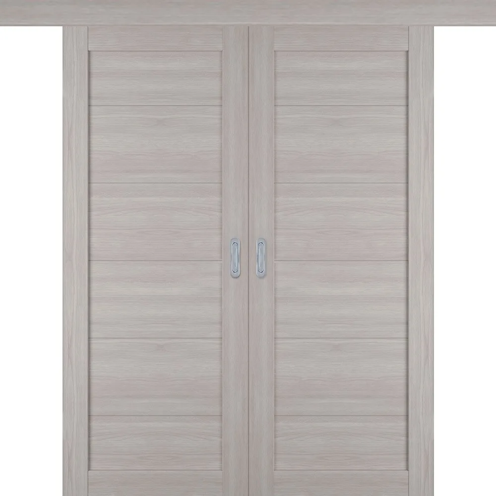 Раздвижная двустворчатая дверь "Атум PRO Х32", пг, Stone Oak