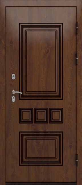 Фото -   Металлическая дверь "Аура", с терморазрывом   | фото в интерьере
