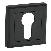 Фото -   Накладка на цилиндр BUSSARE квадратная, черная   | фото в интерьере