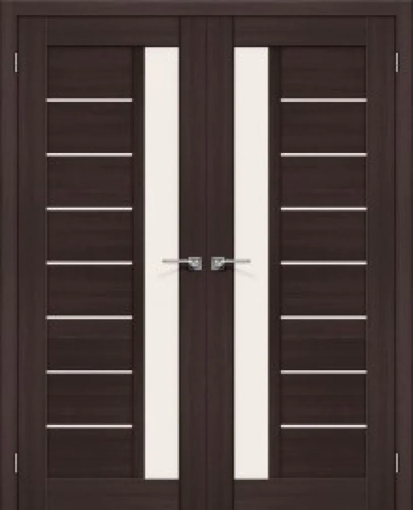 Двойная распашная дверь Порта-27 Wenge Melinga