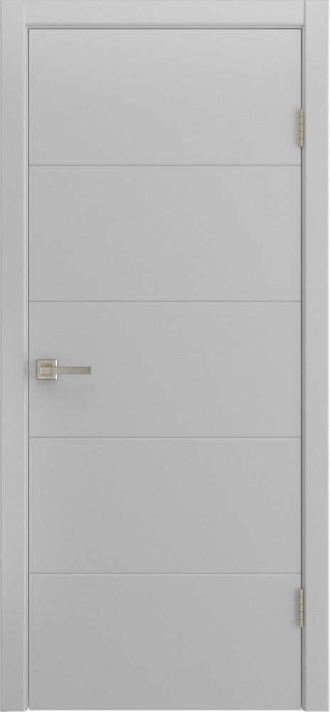 Межкомнатная дверь BAROCCO, пг, эмаль светло-серая
