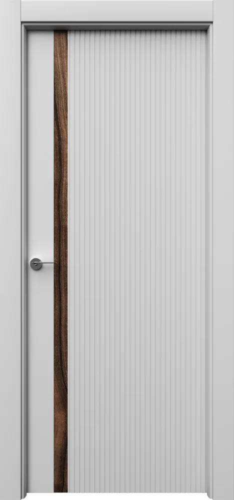 Межкомнатная дверь "БАТИС V-1", пг, белый