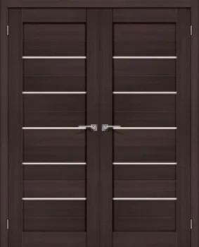 Двойная распашная дверь Порта-22 Wenge Melinga Двойная распашная дверь Порта-22 Wenge Melinga