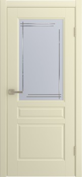 Межкомнатная дверь Бэлли, по, эмаль жемчуг