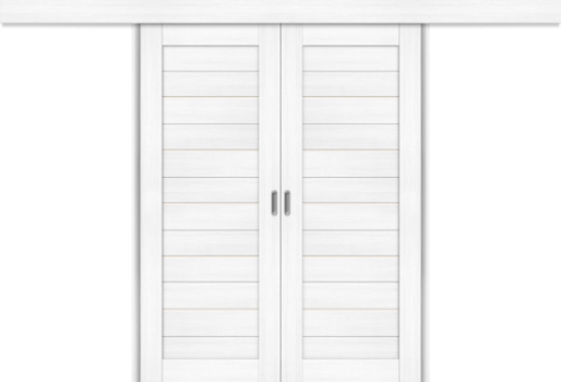 Раздвижная дверь  дверь-купе Порта-22 Snow Veralinga