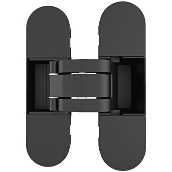 Петля AGB ECLIPSE 2.2 врезная скрытая, черный матовый