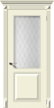 Межкомнатная дверь "Сиена", по, слоновая кость