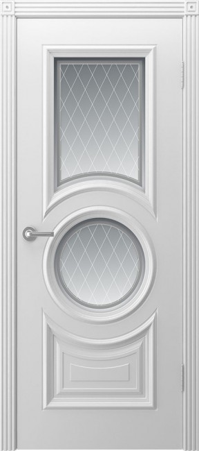 Фото -   Межкомнатная дверь "Богема", по, белый   | фото в интерьере