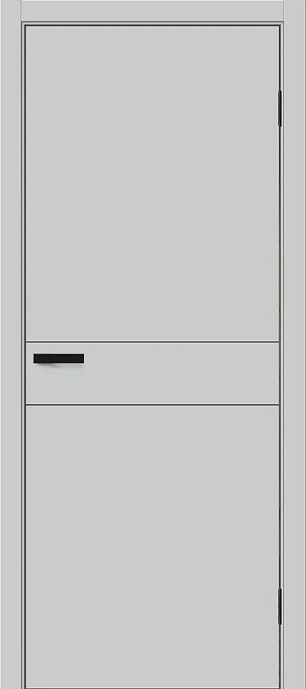 Межкомнатная дверь "Порта-0.24 П", пг, Grey Silk