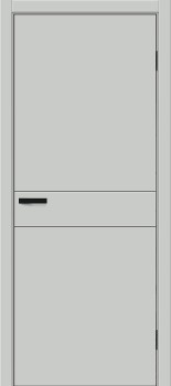 Межкомнатная дверь "Порта-0.24 П", пг, Grey Silk